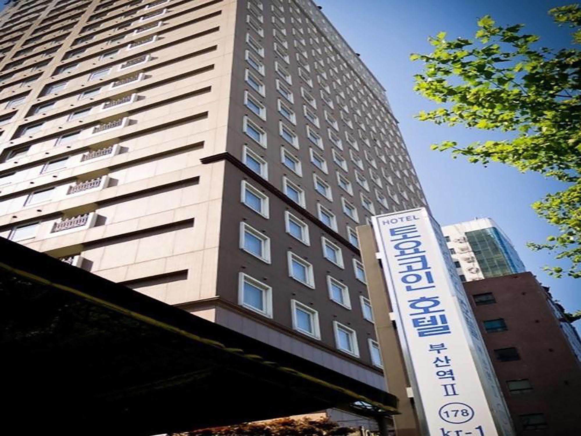 Toyoko-Inn Busan Jungang Station Exterior foto